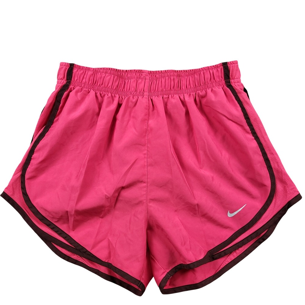 Nike Womens Tempo Running Shorts Pink Burgundy 831558-666 Small Dri-FIT‎